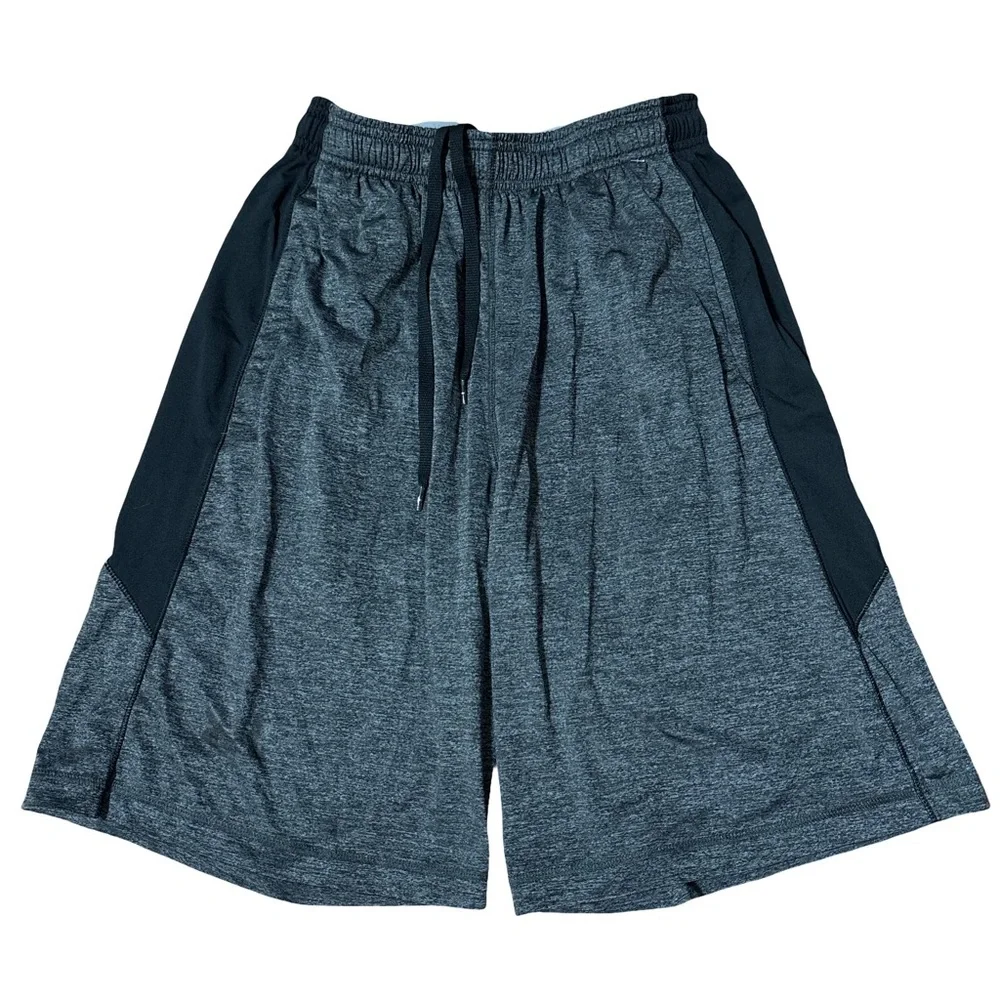 Under Armour Men's Charcoal and Black Athletic Shorts